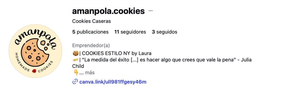 Perfil de Instagram de Amanpola